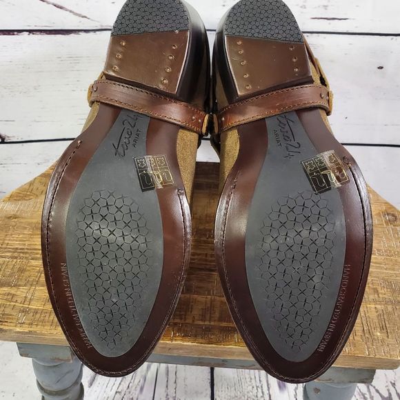 ARIAT Two24 Segovia Brown Leather Ankle Boots Size 8B With Removable Harness - Picture 5 of 7